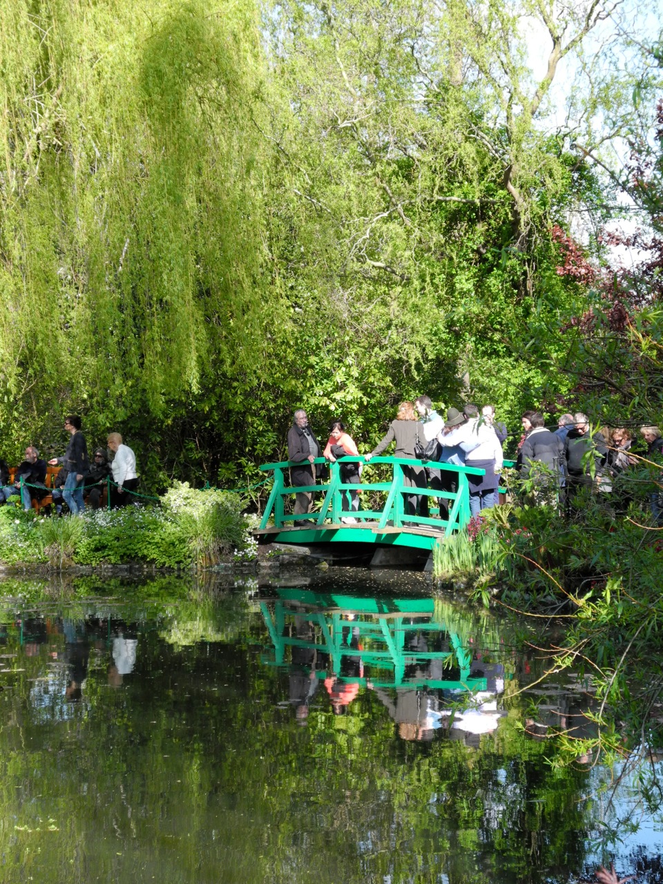 Monet's Japanese themed Jardin d'eau at Giverny